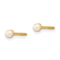 14k Madi K 2.5-3.5mm Button FW Cultured Pearl Screwback Post Earrings-SE145