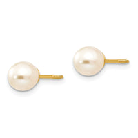 14k Madi K Reversible FW Cultured Pearl & Bead Earrings-SE263