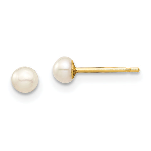 QGOLD PEARL EARRINGS