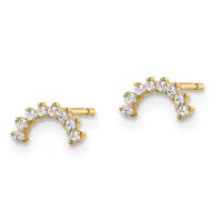 14k Madi K CZ Post Earrings-SE3025