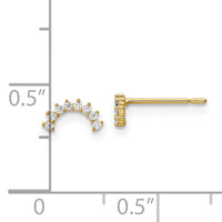 14k Madi K CZ Post Earrings-SE3025