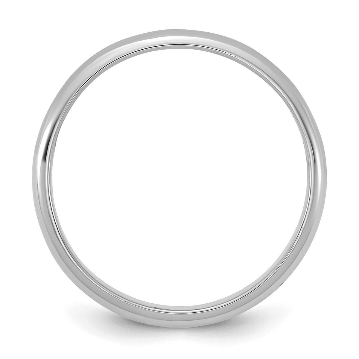 14K White Gold Madi K Polished 2mm Baby / Children's Ring-SE3081