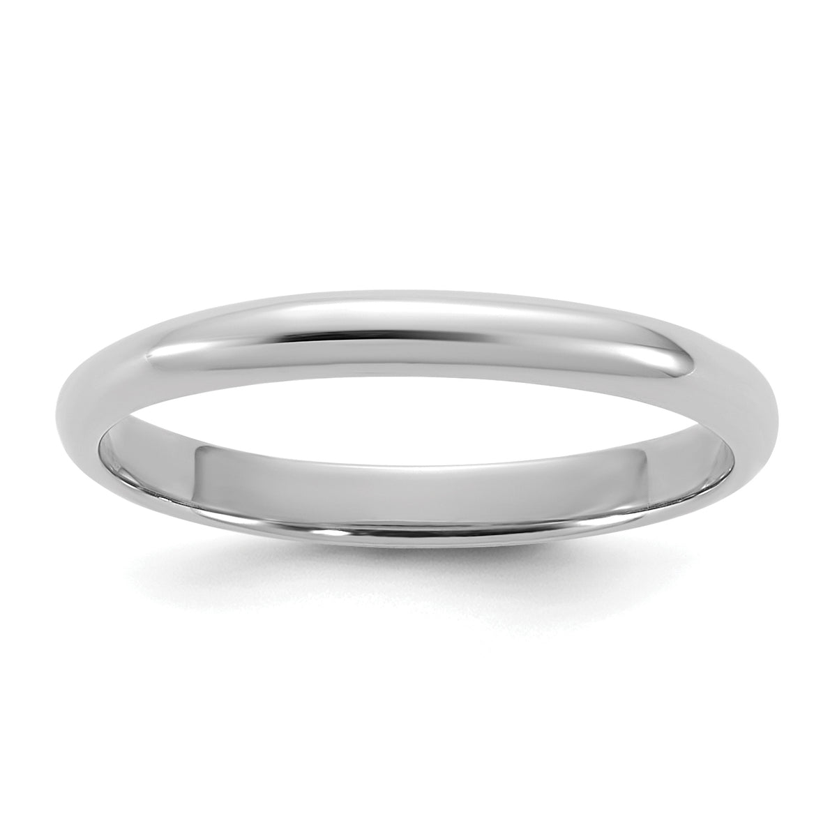 14K White Gold Madi K Polished 2mm Baby / Children's Ring-SE3081
