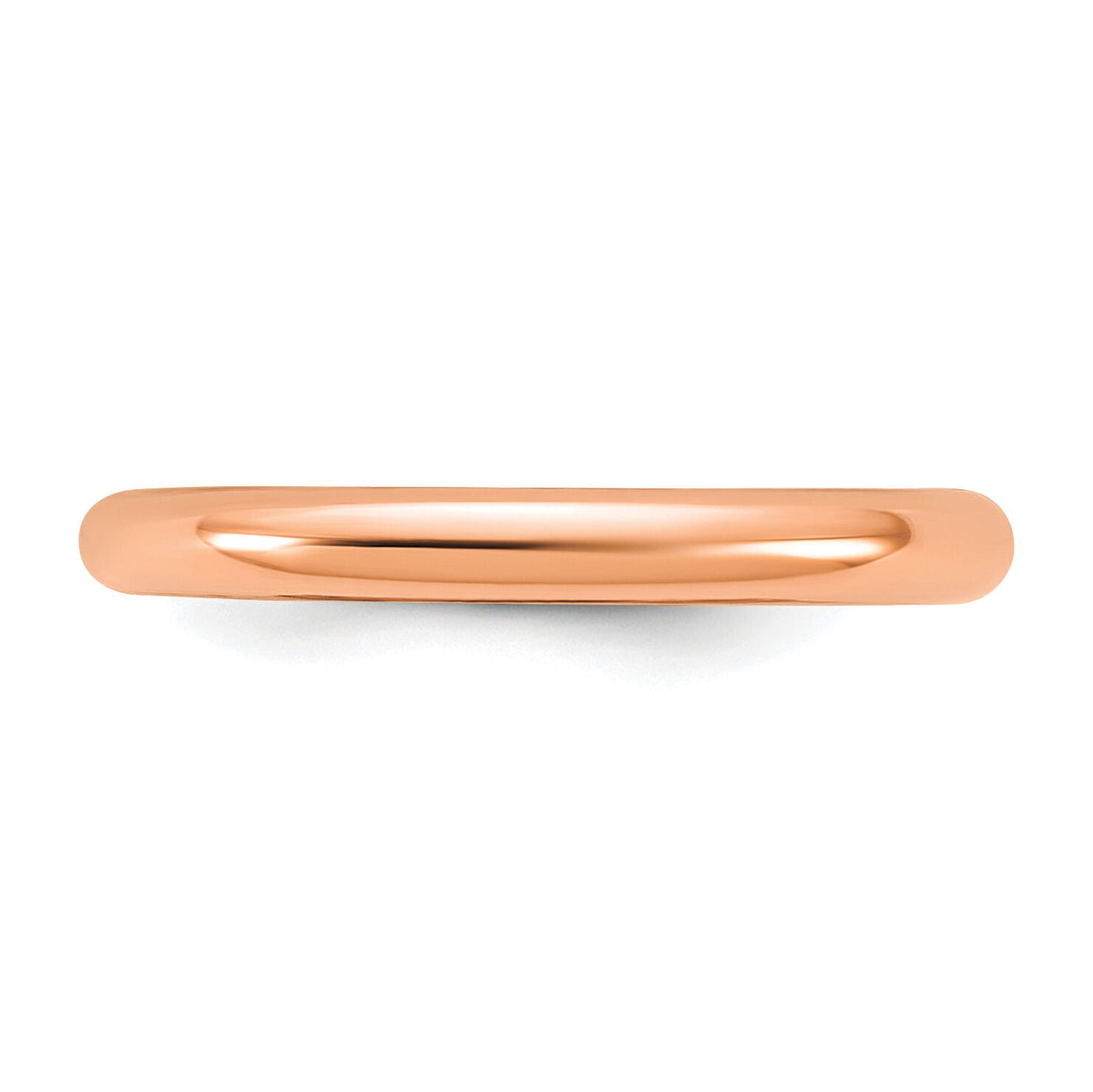 14K Rose Gold Madi K Polished 2mm Baby / Children's Ring-SE3082