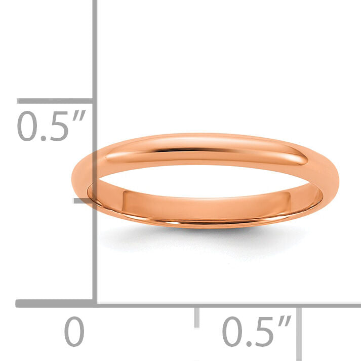 14K Rose Gold Madi K Polished 2mm Baby / Children's Ring-SE3082