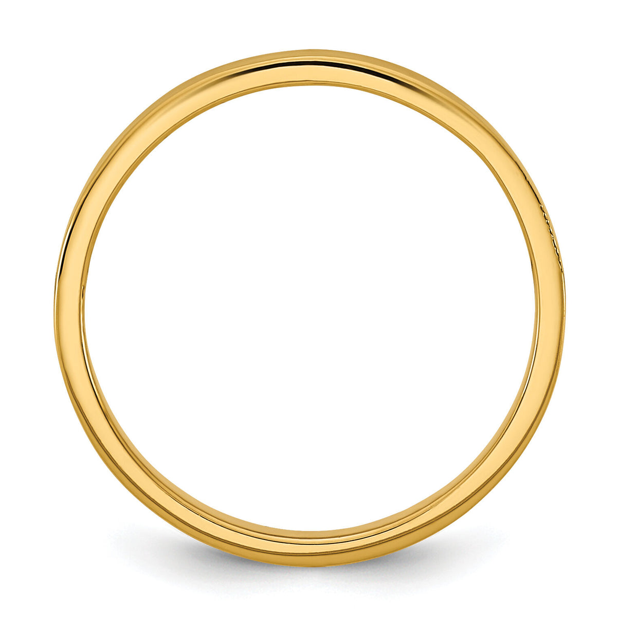 14K Madi K High Polished 2mm Band Baby / Children's Ring-SE3086