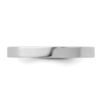 14K White Gold Madi K High Polished 2mm Band Baby / Children's Ring-SE3087