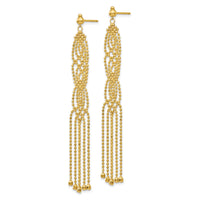 14K Beaded Earrings-SF1629
