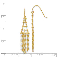 14K Beaded Earrings-SF1631