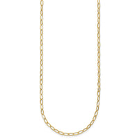 14k Oval Link Necklace-SF1854-18