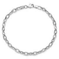 14K White Gold Polished Bracelet-SF2188-7.5