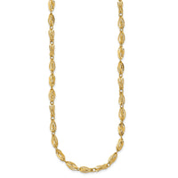14K Fancy Link Necklace-SF2200-18