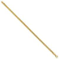 14k Polished Fancy Link Bracelet-SF2355-7.5