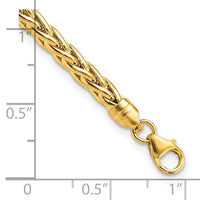 14k Polished Fancy Link Bracelet-SF2355-7.5