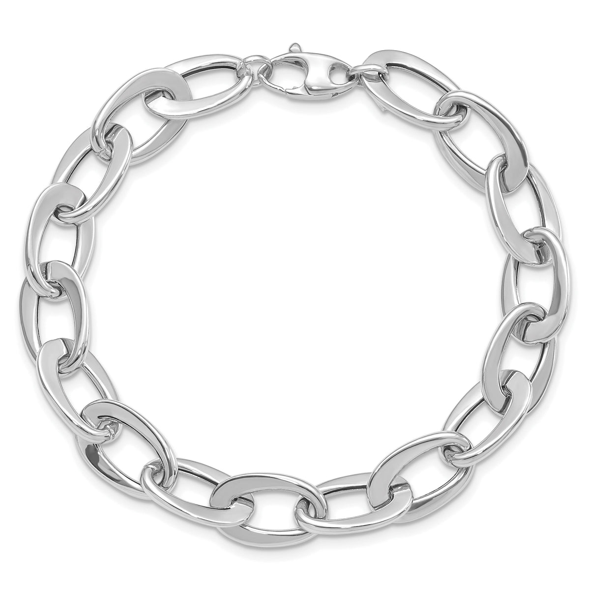 14kw Polished Fancy Link Bracelet-SF2376-8