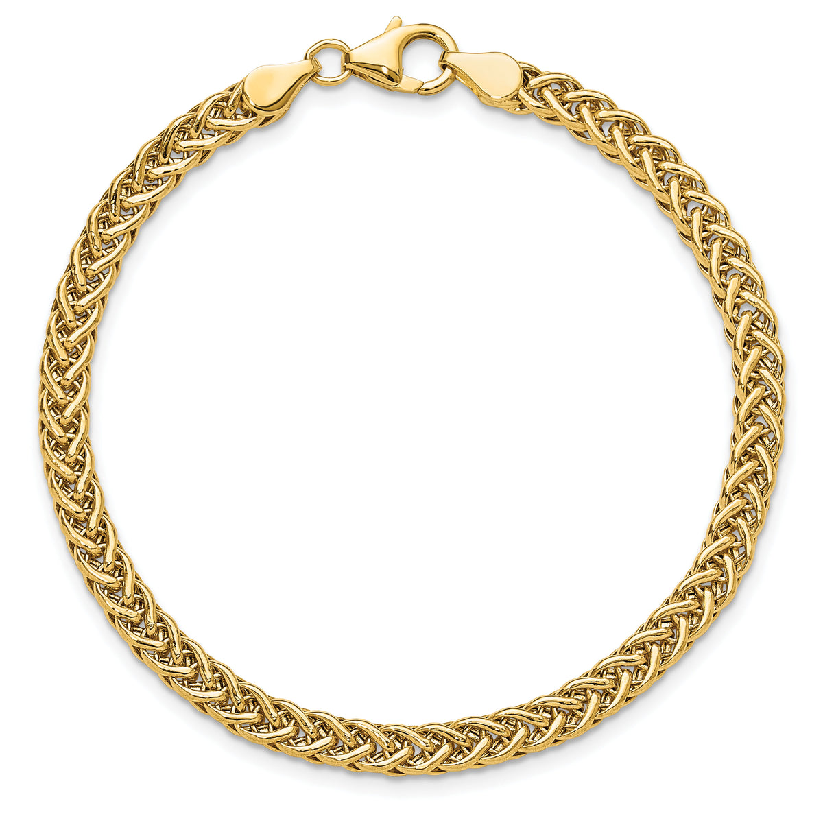 14k Polished Fancy Link Bracelet-SF2413-7.5