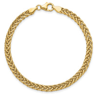 14k Polished Fancy Link Bracelet-SF2413-7.5