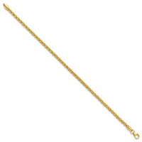 14k Polished Fancy Link Bracelet-SF2416-7.5