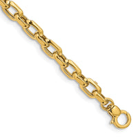 14K Polished Fancy Link Bracelet-SF2602-7.5