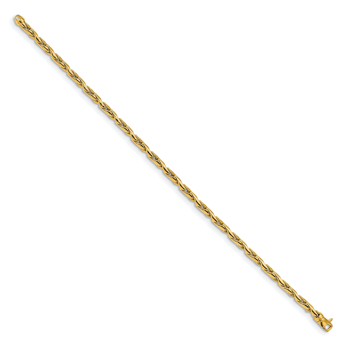 14K 3.25mm Polished Fancy Link Bracelet-SF2619-7.5