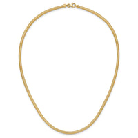 14K Stretch Mesh Necklace-SF2741-17.5