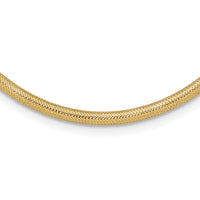 14K Stretch Mesh Necklace-SF2741-17.5