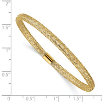 14K Stretch Mesh Bracelet-SF2742