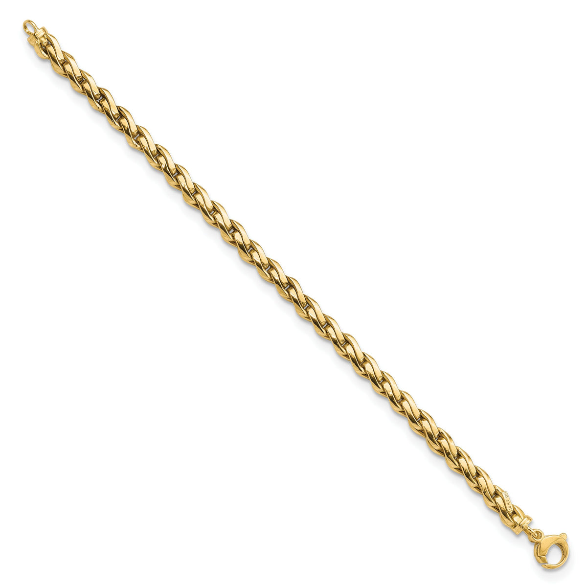 14k Polished Fancy Link 7.5in Bracelet-SF2800-7.5