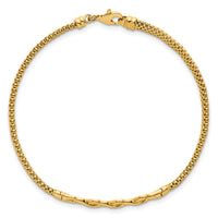 14k Polished Infinity 7.5in Fancy Link Bracelet-SF3104-7.5