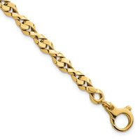 14k Polished 7.5in Fancy Link Bracelet-SF3126-7.5