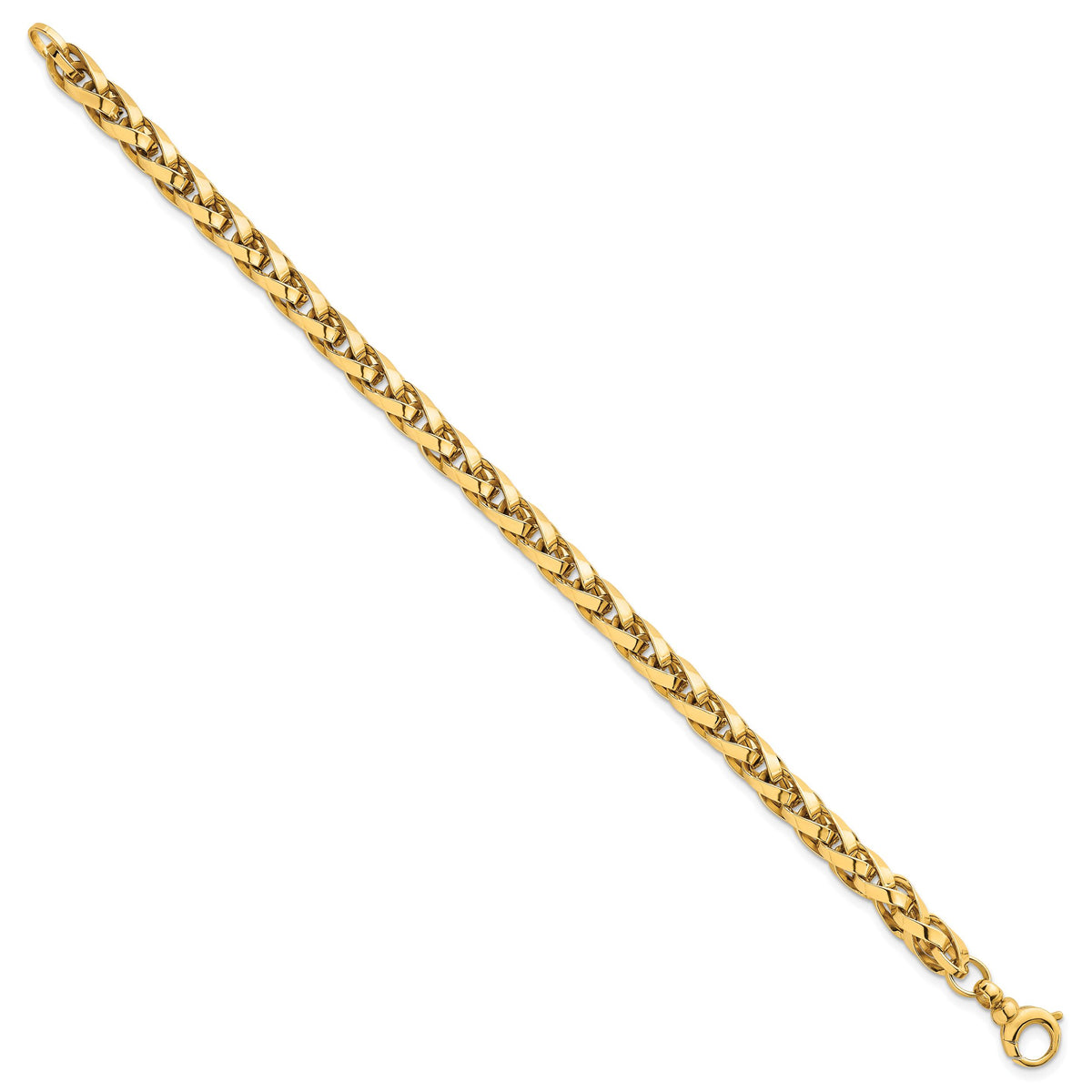 14k Polished Fancy Link Bracelet-SF3128-7.5