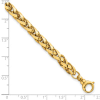 14k Polished Fancy Link Bracelet-SF3128-7.5