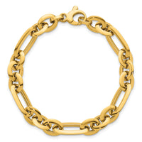 14k Polished Knife Edge Link 7.5 in Bracelet-SF3143-7.5