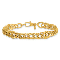 14k Polished 8in Multi Link Bracelet-SF3145-8