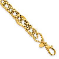 14k Polished 8in Multi Link Bracelet-SF3145-8