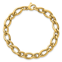 14k Polished 7.5 Fancy Link Bracelet-SF3150-7.5