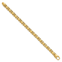 14K Polished Fancy Link Bracelet-SF3177-7.5