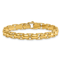 14K Polished Fancy Link Bracelet-SF3177-7.5