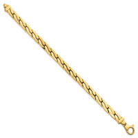 14k Polished Fancy Link Bracelet-SF3191-7.5