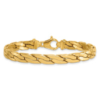 14k Polished Fancy Link Bracelet-SF3191-7.5