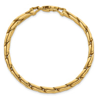 14k Polished Fancy Link Bracelet-SF3191-7.5