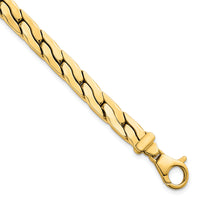 14k Polished Fancy Link Bracelet-SF3191-7.5