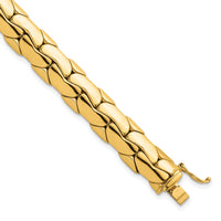 14k Polished Fancy Link Bracelet-SF3192-7.5