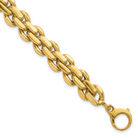 14k Polished 7.5in Fancy Link Bracelet-SF3193-7.5