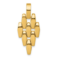 14k Polished Fancy Link Dangle Pendant-SF3211P