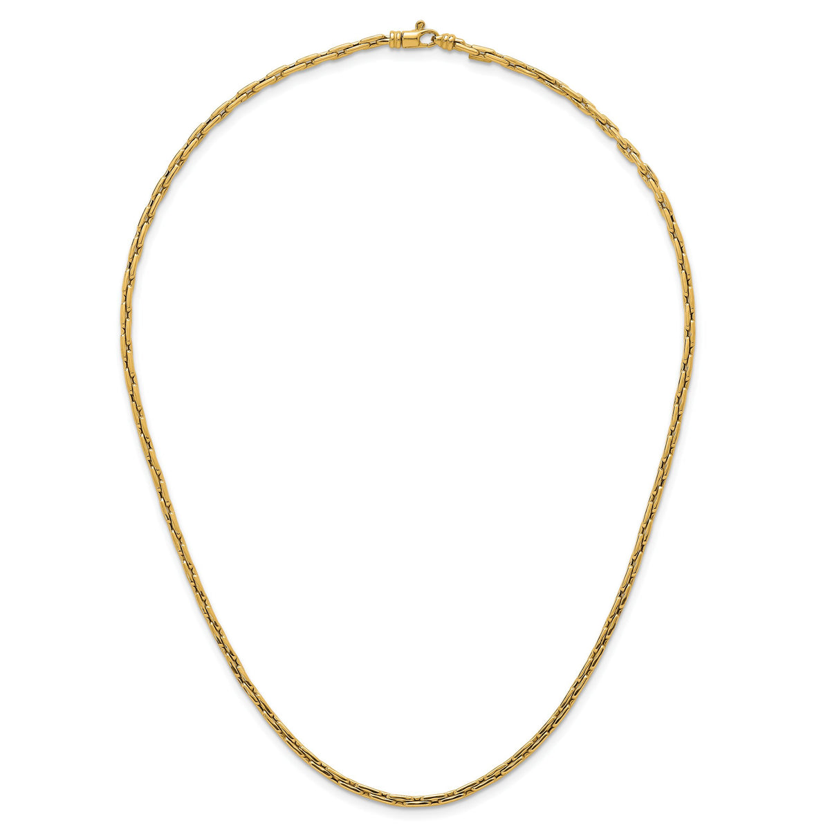 14k Polished 18in Necklace-SF3227-18