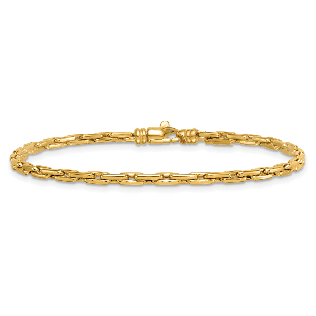 14k Polished 7.5in Bracelet-SF3227-7.5
