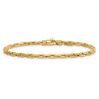 14k Polished 7.5in Bracelet-SF3227-7.5