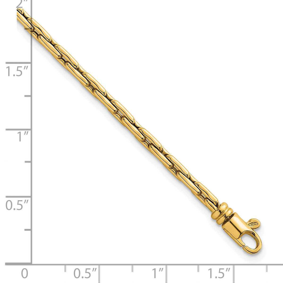 14k Polished 7.5in Bracelet-SF3227-7.5