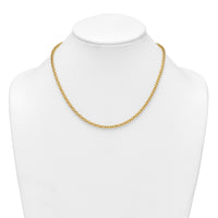 14k Polished Fancy 3.5mm Necklace-SF3263-18